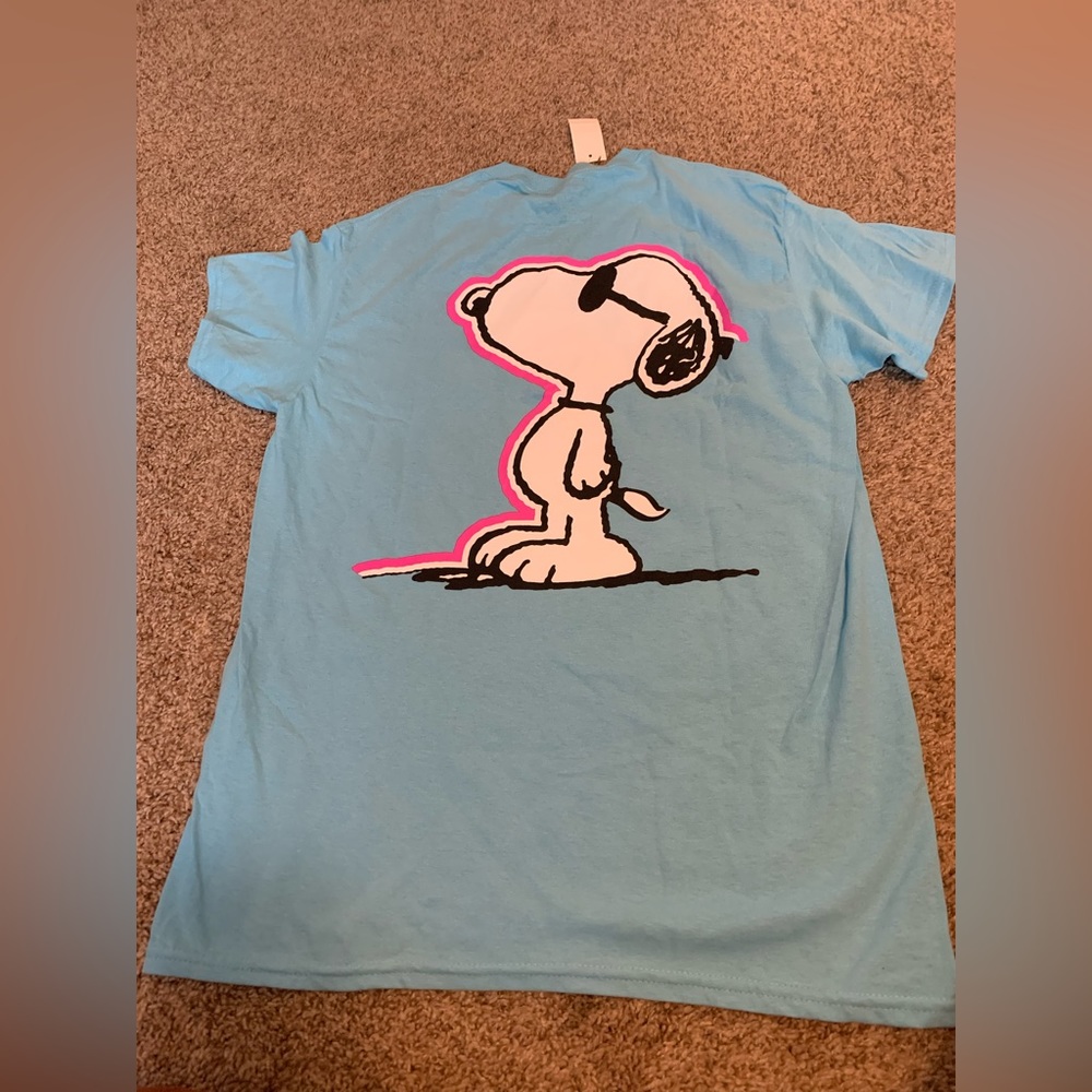 Peanuts shirt and Chemistry shirt together. Brand new Size M